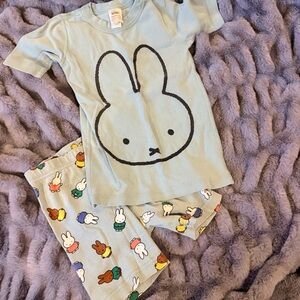 Miffy x Hanma Andersson PJ set shorts